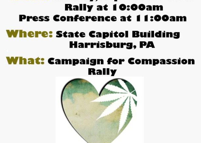 Harrisburg Medical Cannabis Rally Scheduled for Sept. 15th